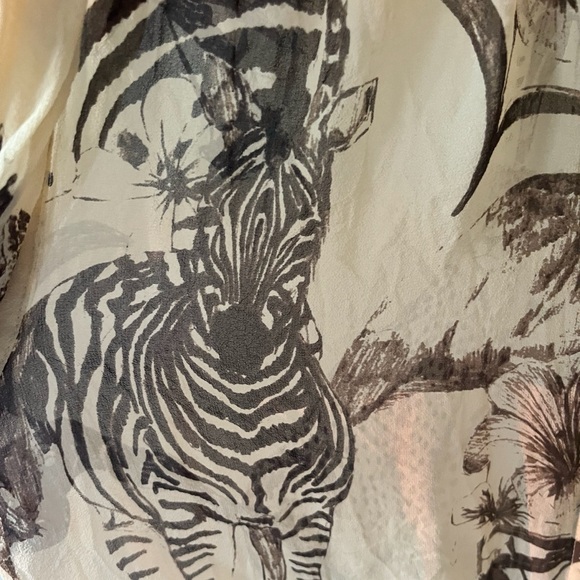 Madewell Silk Safari blouse - Picture 6 of 8